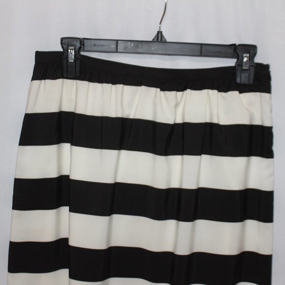 Vince Camuto Black and White Split Long Skirt - Picture 9 of 16